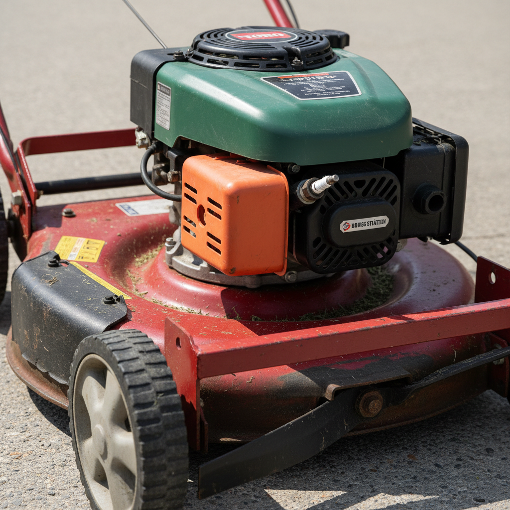 Are Toro Lawn Mowers Good? A Comprehensive Evaluation of Quality, Performance, and Value Close-up of Toro mower deck and engine.