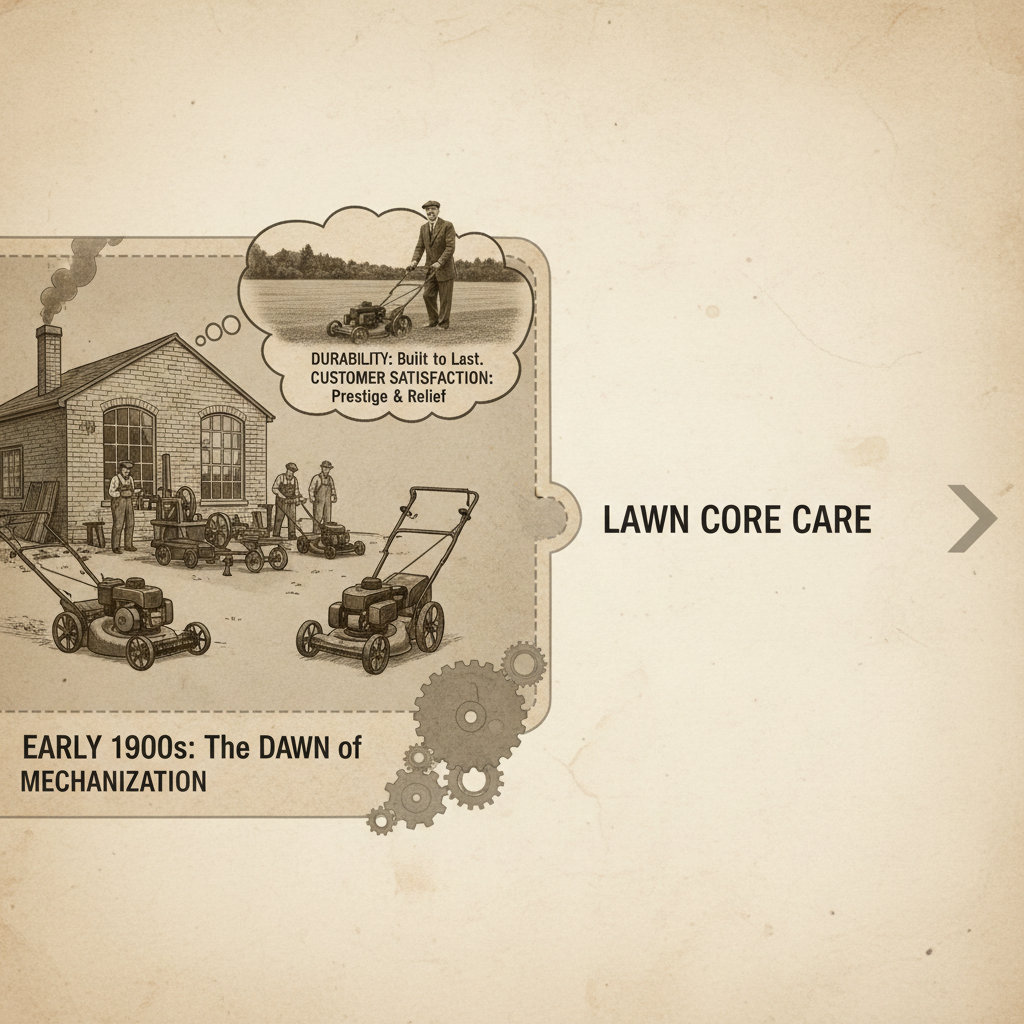Toro brand heritage and market leadership progression