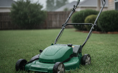 Can a Lawn Mower Get Rained On?