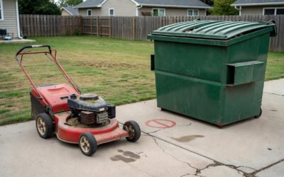 Can You Throw a Lawn Mower in a Dumpster? (What You Need to Know)
