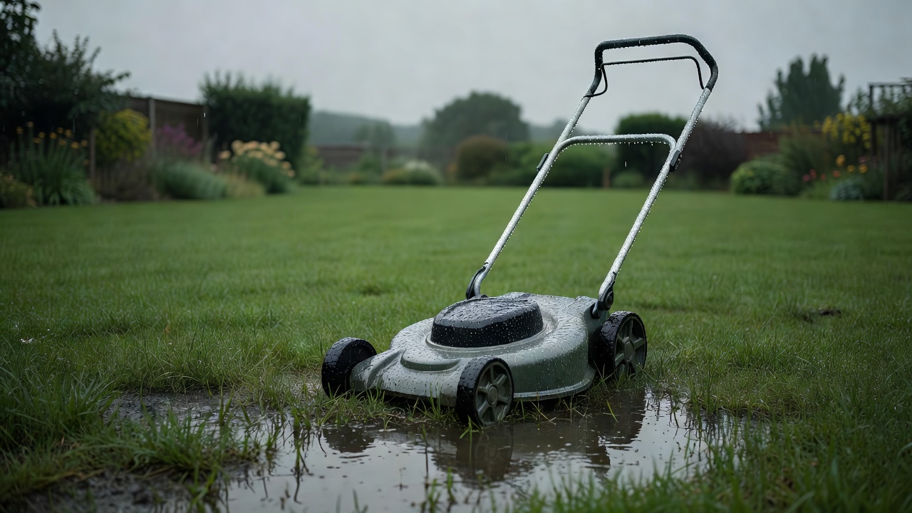 Can a Lawn Mower Get Wet? (Risks, Protection & What to Do)