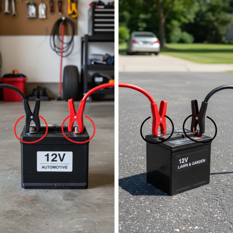 Can You Jump a Lawn Mower With a Car? Safety, Compatibility & How-To