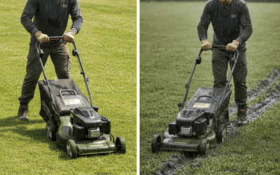 Can You Mow a Lawn When It’s Wet? (Safety, Risks, and Precautions)