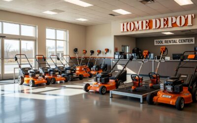 Can You Rent Lawn Mowers From Home Depot?