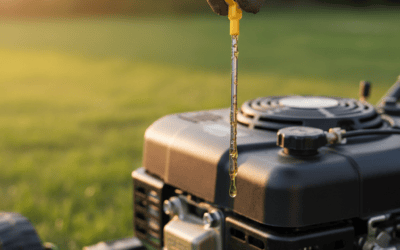 Can You Use Engine Oil in a Lawn Mower? (Types, Risks & Correct Oil Guide)