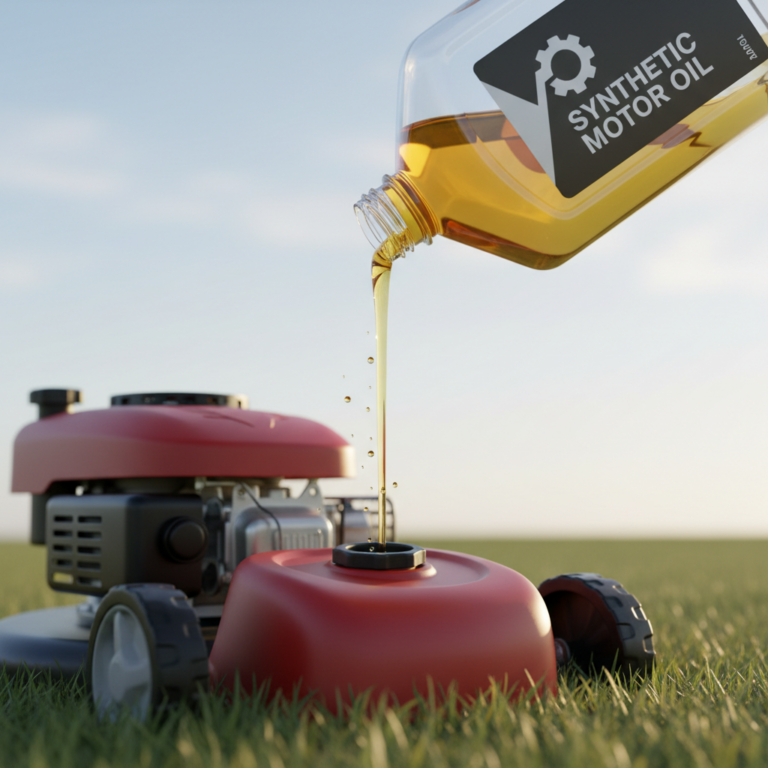 Can You Use Synthetic Oil in a Lawn Mower? Compatibility & Considerations
