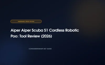 Aiper Aiper Scuba S1 Cordless Robotic Poo: Tool Review (2026)