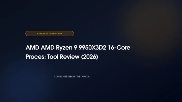 AMD AMD Ryzen 9 9950X3D2 16-Core Proces: Tool Review (2026)