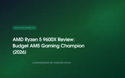 AMD Ryzen 5 9600X Review: Budget AM5 Gaming Champion (2026)