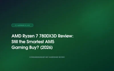 AMD Ryzen 7 7800X3D Review: Still the Smartest AM5 Gaming Buy? (2026)