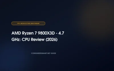 AMD Ryzen 7 9800X3D – 4.7 GHz: CPU Review (2026)