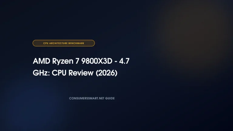 AMD Ryzen 7 9800X3D – 4.7 GHz: CPU Review (2026)