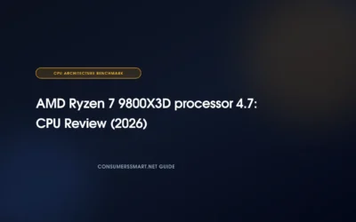 AMD Ryzen 7 9800X3D processor 4.7: CPU Review (2026)