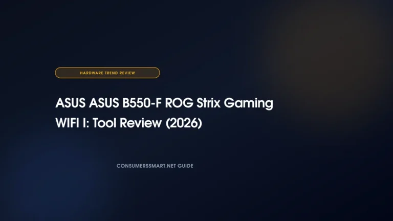 ASUS ASUS B550-F ROG Strix Gaming WIFI I: Tool Review (2026)