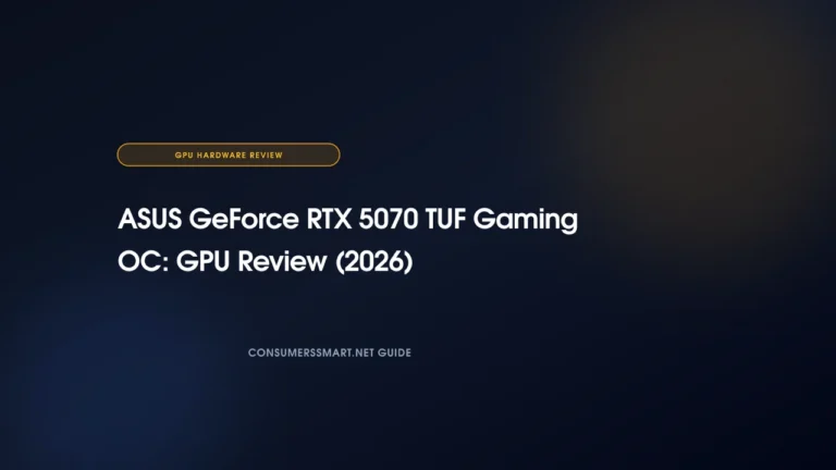 ASUS GeForce RTX 5070 TUF Gaming OC: GPU Review (2026)