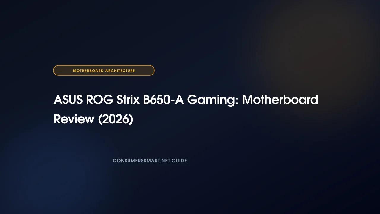 ASUS ROG Strix B650-A Gaming: Motherboard Review (2026)