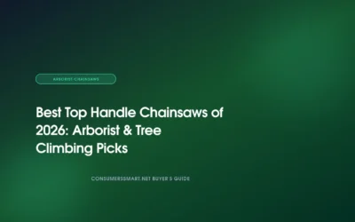 Best Top Handle Chainsaws of 2026: Arborist & Tree Climbing Picks