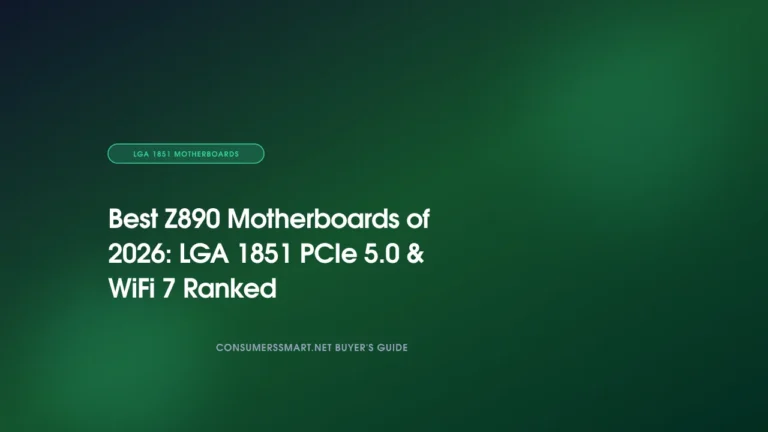 Best Z890 Motherboards of 2026: LGA 1851 PCIe 5.0 & WiFi 7 Ranked