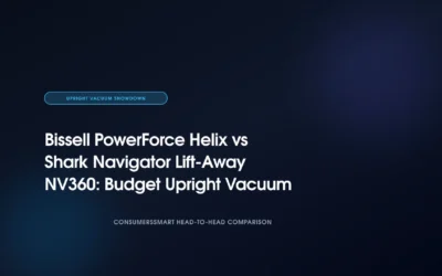 Bissell PowerForce Helix vs Shark Navigator Lift-Away NV360: Budget Upright Vacuum Faceoff (2026)