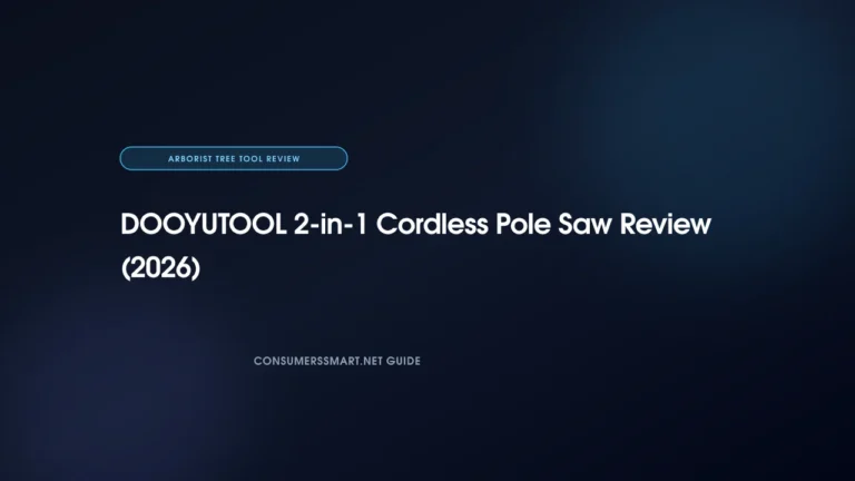 DOOYUTOOL 2-in-1 Cordless Pole Saw Review (2026)