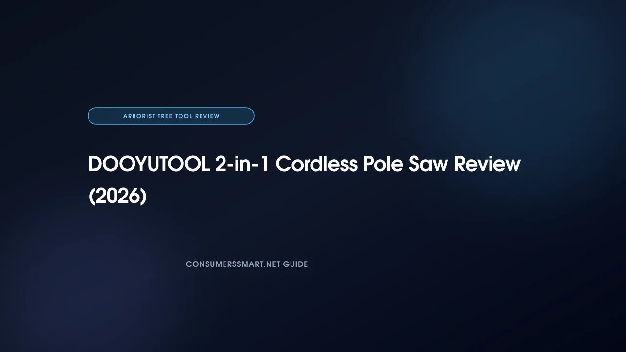 DOOYUTOOL 2-in-1 Cordless Pole Saw Review (2026)
