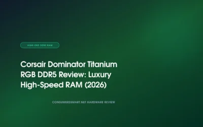 Corsair Dominator Titanium RGB DDR5 Review: Luxury High-Speed RAM (2026)