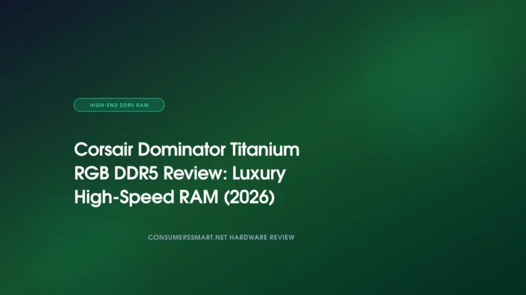 Corsair Dominator Titanium RGB DDR5 Review: Luxury High-Speed RAM (2026)