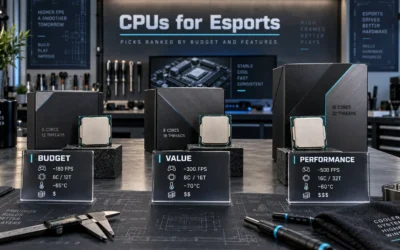 Best CPUs For Esports: Cinebench Score Guide (2026)