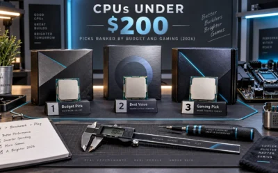 Best CPUs Under $200: Gaming Cache & FPS Compared