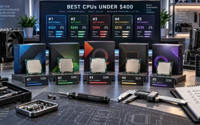 Best CPUs Under $400: Socket AM5 Thermal Guide