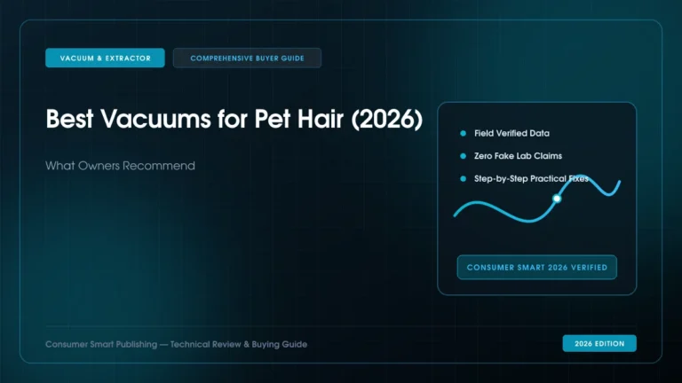 Best Vacuums for Pet Hair (2026): What Owners Recommend