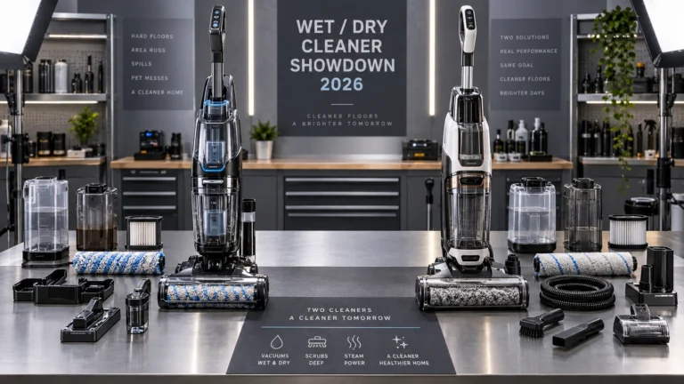 Bissell CrossWave HydroSteam vs Shark StainForce: Wet/Dry Cleaner Showdown (2026)