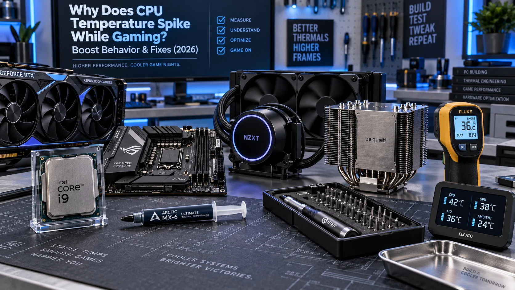 Why Does CPU Temperature Spike While Gaming? Boost Behavior &amp; Fixes (2026)