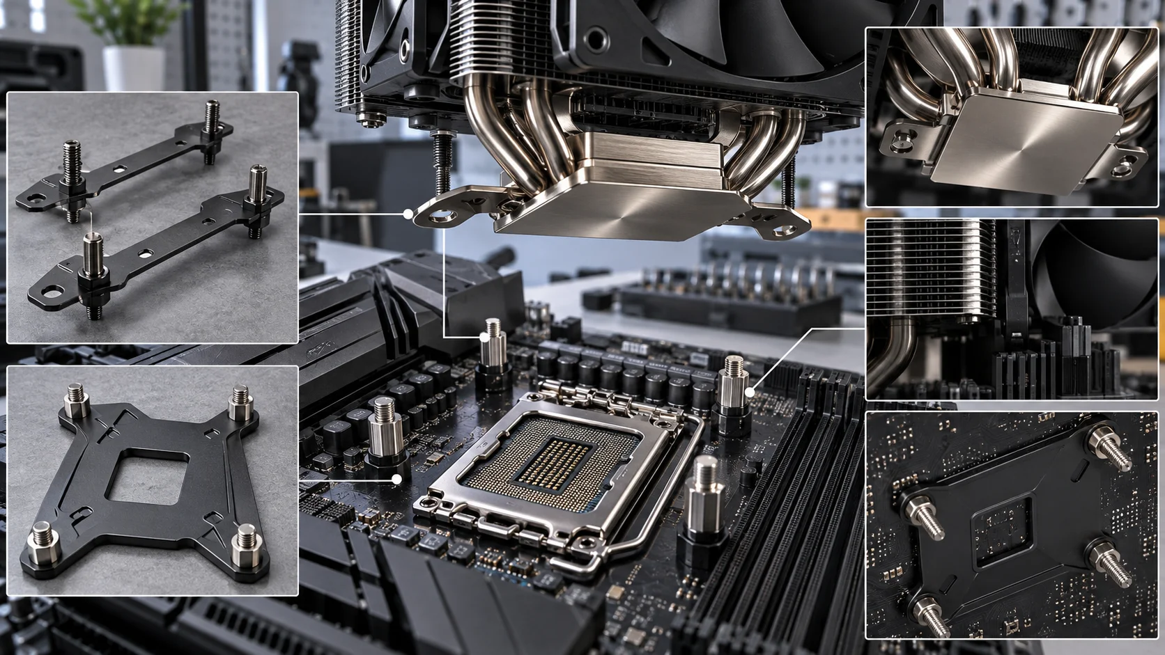 Do LGA 1700 Coolers Fit LGA 1851 Motherboards? Socket Clearance &amp; Brackets (2026) Detail