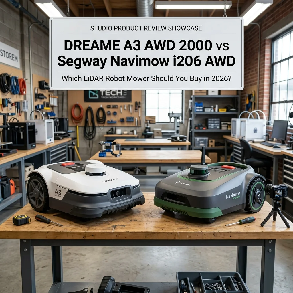 DREAME A3 AWD 2000 vs Segway Navimow i206 AWD: Which LiDAR Robot Mower Should You Buy in 2026? DREAME A3 AWD 2000 vs Segway Navimow i206 AWD: Which LiDAR Robot Mower Should You Buy in 2026?