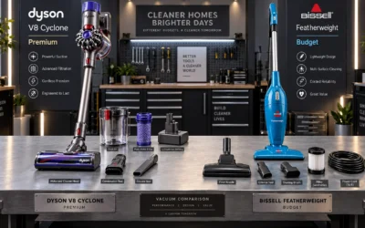 Dyson V8 Cyclone vs Bissell Featherweight: Premium vs Budget Stick Vacuum (2026)