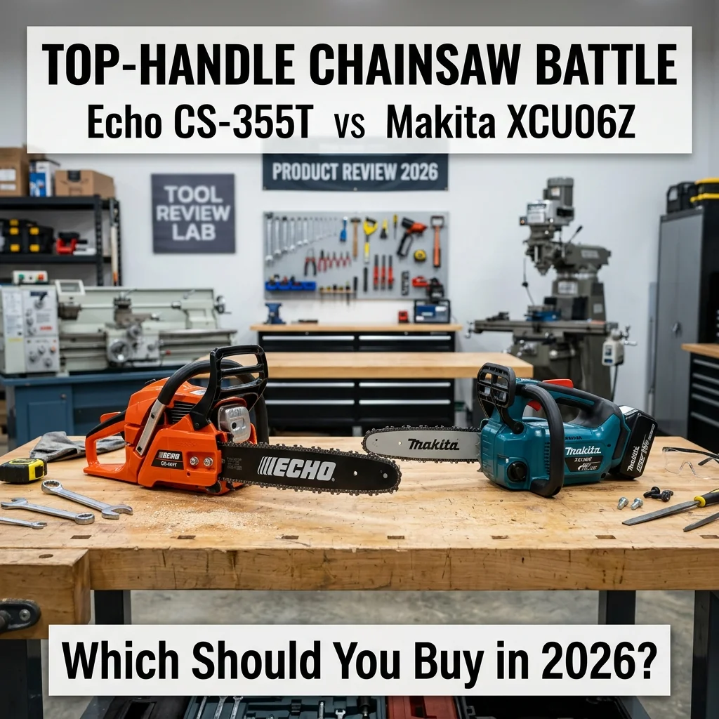 Echo CS-355T vs Makita XCU06Z: Top-Handle Chainsaw Battle — Which Should You Buy in 2026?