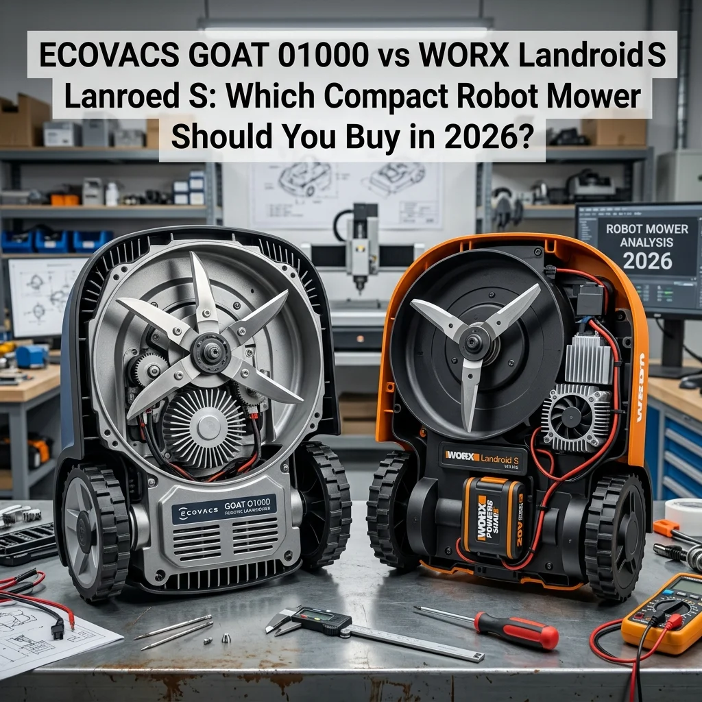ECOVACS GOAT O1000 vs WORX Landroid S: Which Compact Robot Mower Should You Buy in 2026? ECOVACS GOAT O1000 vs WORX Landroid S: Which Compact Robot Mower Should You Buy in 2026? Detail
