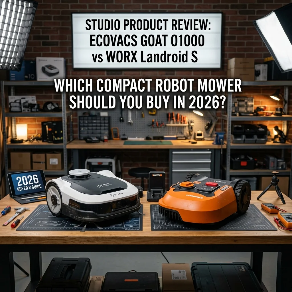 ECOVACS GOAT O1000 vs WORX Landroid S: Which Compact Robot Mower Should You Buy in 2026? ECOVACS GOAT O1000 vs WORX Landroid S: Which Compact Robot Mower Should You Buy in 2026?