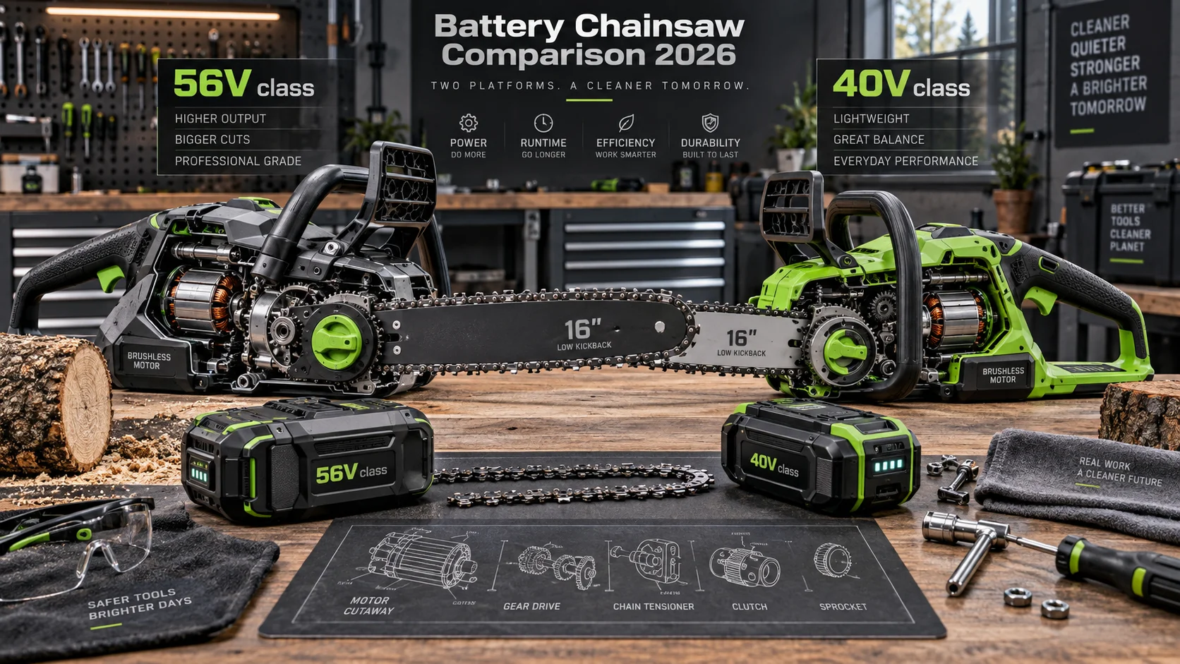 EGO Power+ CS1613 vs Greenworks 40V 16": Which Battery Chainsaw Should You Buy in 2026? EGO Power+ CS1613 vs Greenworks 40V 16": Which Battery Chainsaw Should You Buy in 2026? Detail