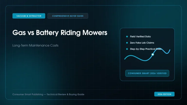 Gas vs Battery Riding Mowers: Long-Term Maintenance Costs