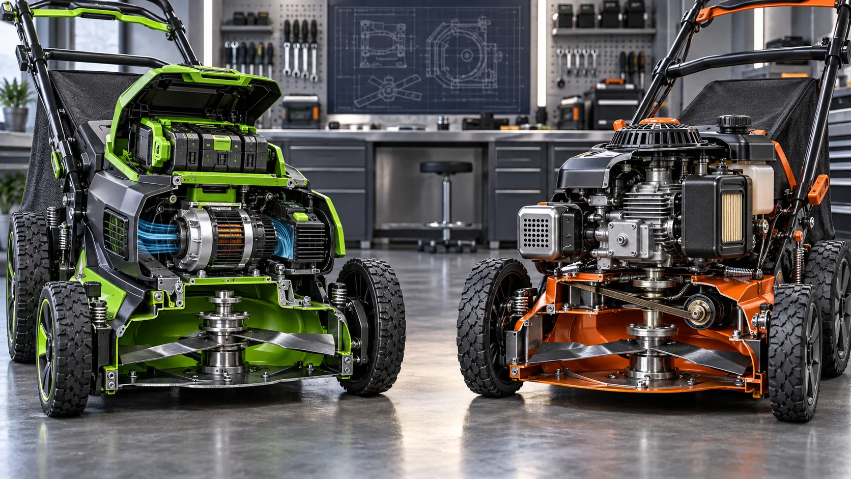 Greenworks 40V Self-Propelled vs SENIX 22" Gas: Battery or Gas Mower in 2026? Greenworks 40V Self-Propelled vs SENIX 22" Gas: Battery or Gas Mower in 2026? Detail