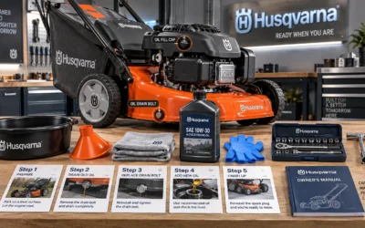 How to Change Oil in a Husqvarna Lawn Mower: A Step-by-Step Guide