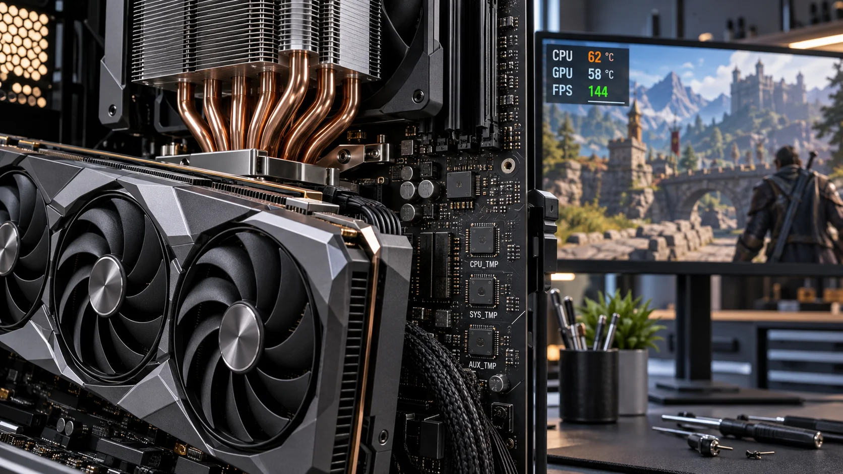 How to Monitor CPU Temperatures with In-Game Overlay (MSI Afterburner Guide) How to Monitor CPU Temperatures with In-Game Overlay (MSI Afterburner Guide) Component View