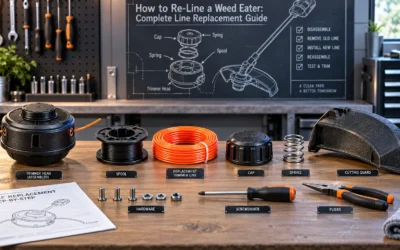 How to Re Line a Weed Eater