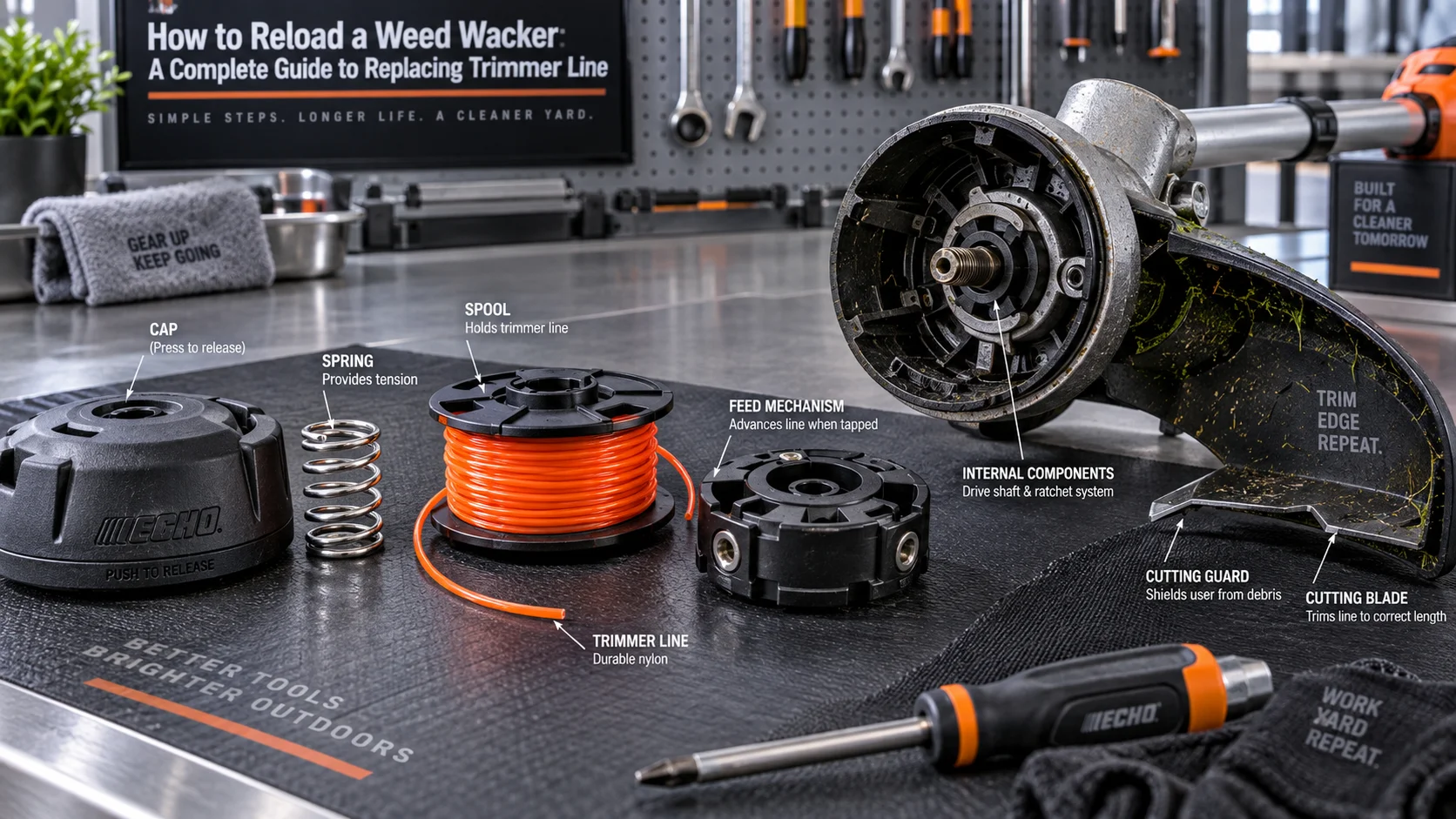 How to Reload a Weed Wacker: A Complete Guide to Replacing Trimmer Line Detail