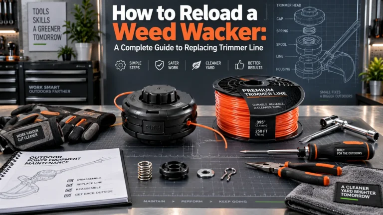 How to Reload a Weed Wacker: A Complete Guide to Replacing Trimmer Line