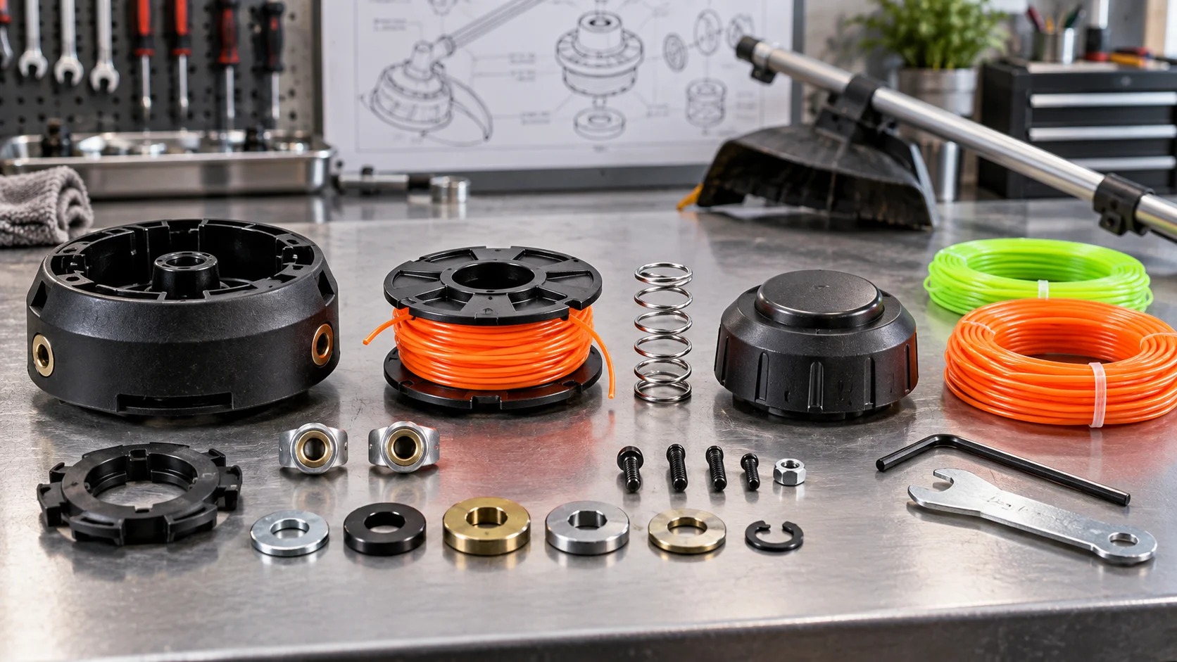How to Replace and Restring a String Trimmer Head (Universal Fit Guide)