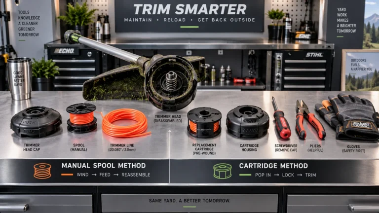 How to Respool a Weed Eater: Manual and Cartridge Methods