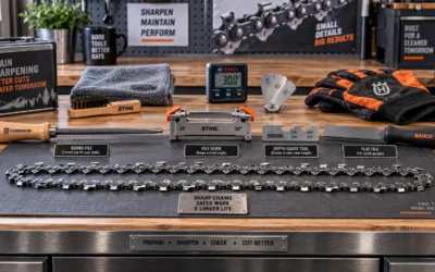 How to Sharpen Chainsaw Chain by Hand